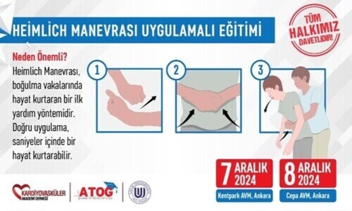 Heimlich Manevrası Eğitimi